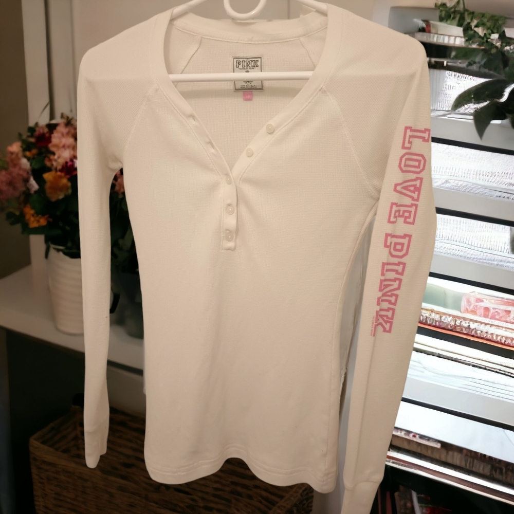Victoria's secret Y2K thermal LS shirt XS